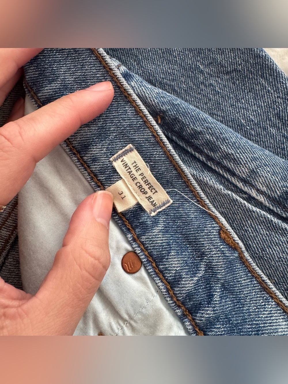 Madewell Perfect Vintage Jean - Picture 3 of 5